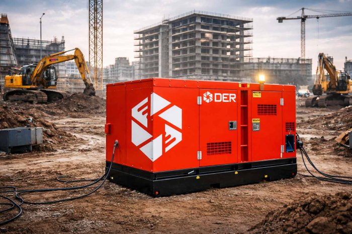 Дизельный генератор для стройки: как выбрать и избежать простоев