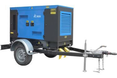 Дизельный генератор ТСС АД-200С-Т400-1РКМ7 на прицепе с АВР ДизельЭнергоРесурс Дизельный генератор ТСС АД-200С-Т400-1РКМ7 на прицепе с АВР ДизельЭнергоРесурс