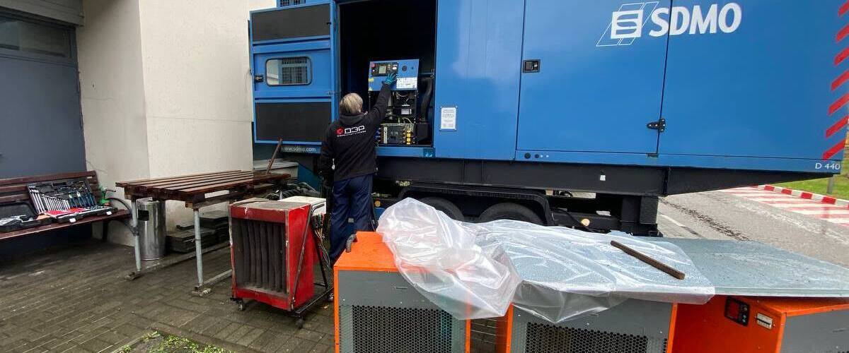 Нагрузочные испытания дизельных генераторов SDMO D440 и PRAMAC GSW275 Нагрузочные испытания дизельных генераторов SDMO D440 и PRAMAC GSW275