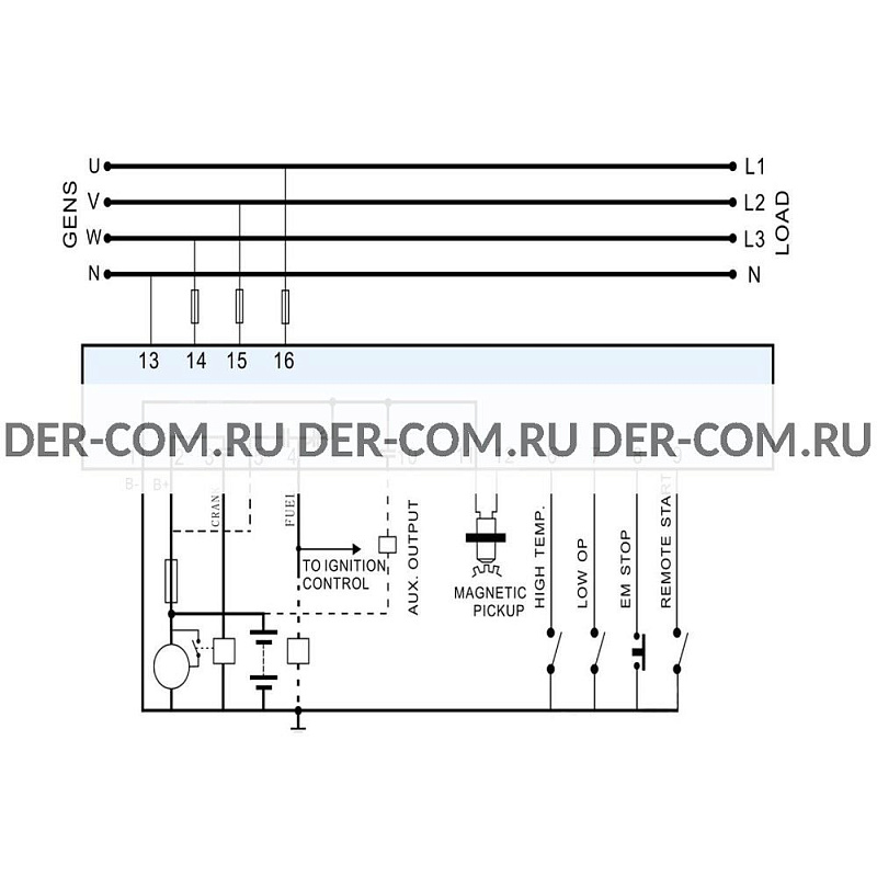 Контроллер Smartgen MGC100 ДизельЭнергоРесурс