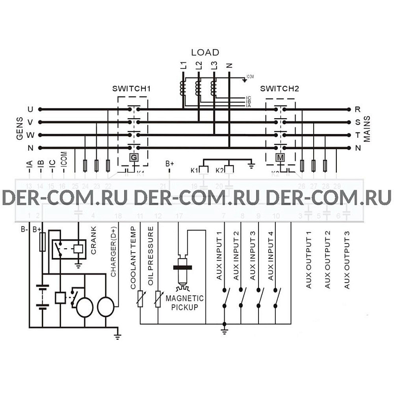 Контроллер Smartgen HGM420 ДизельЭнергоРесурс
