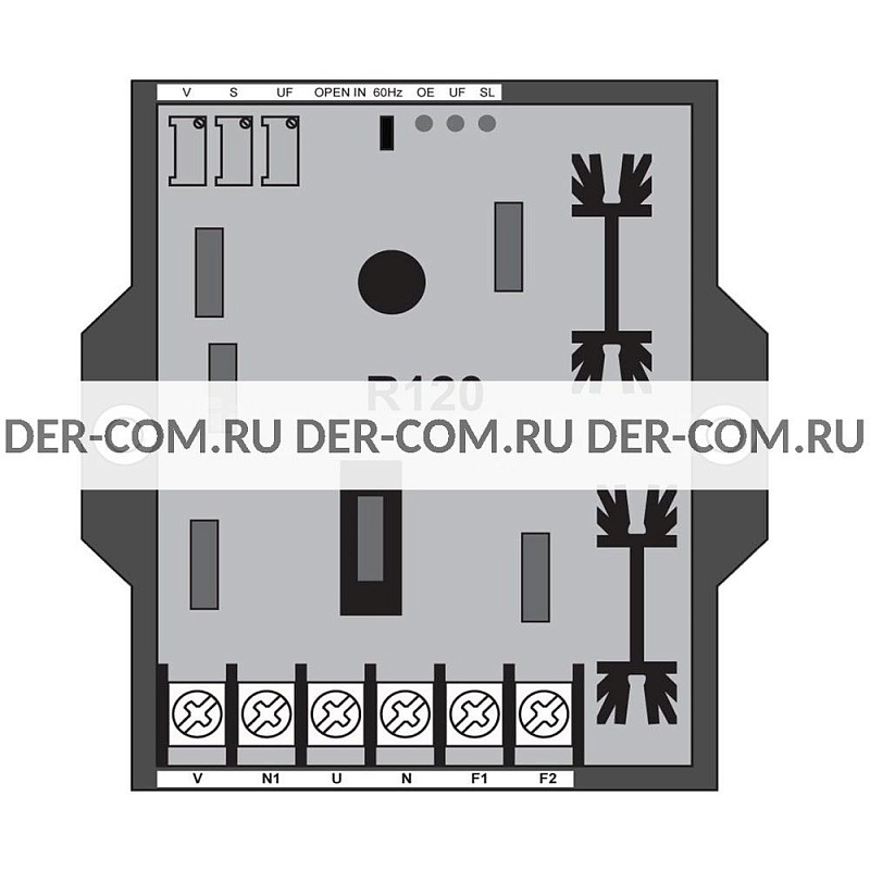 Регулятор напряжения AVR Leroy Somer R120 ДизельЭнергоРесурс