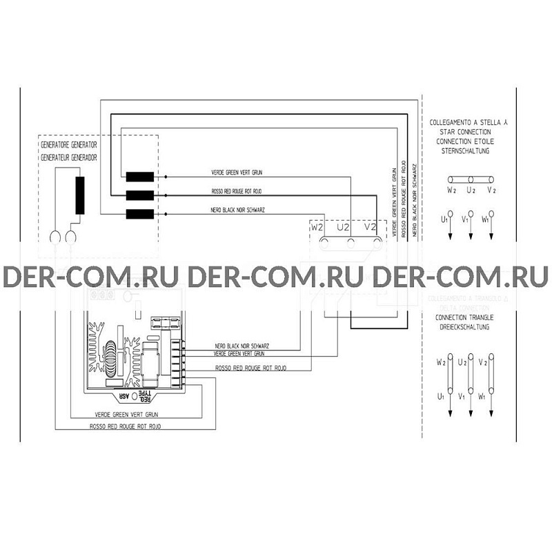 Регулятор напряжения AVR Mecc Alte ASR ДизельЭнергоРесурс