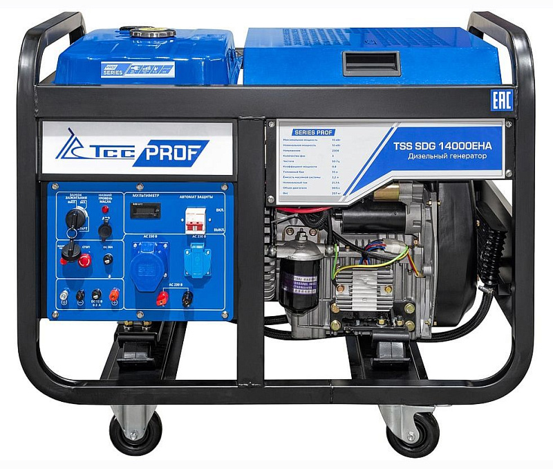 Дизельный генератор ТСС SDG 14000EHA с АВР ДизельЭнергоРесурс