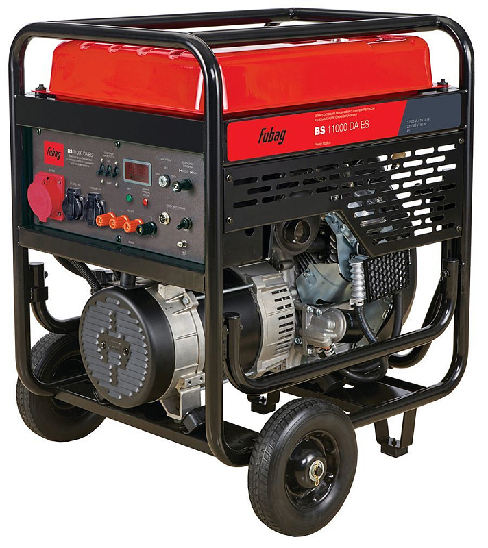 Бензиновый генератор Fubag BS 11000 DA ES с АВР ДизельЭнергоРесурс