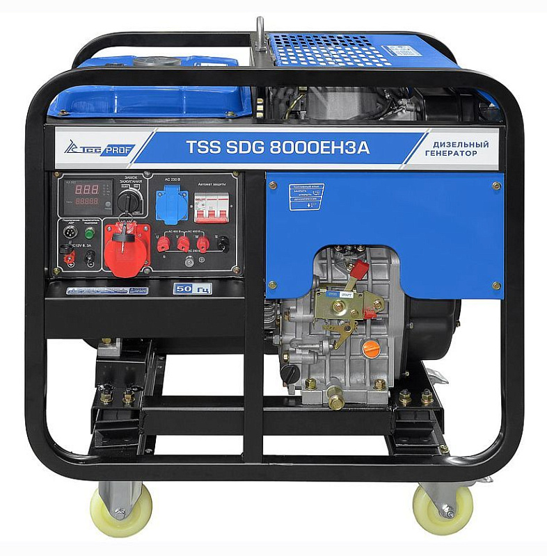 Дизельный генератор ТСС SDG 8000EH3A ДизельЭнергоРесурс