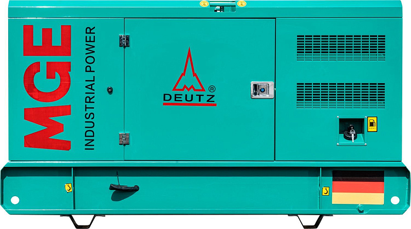 Дизельный генератор MGE P27DZ в кожухе ДизельЭнергоРесурс