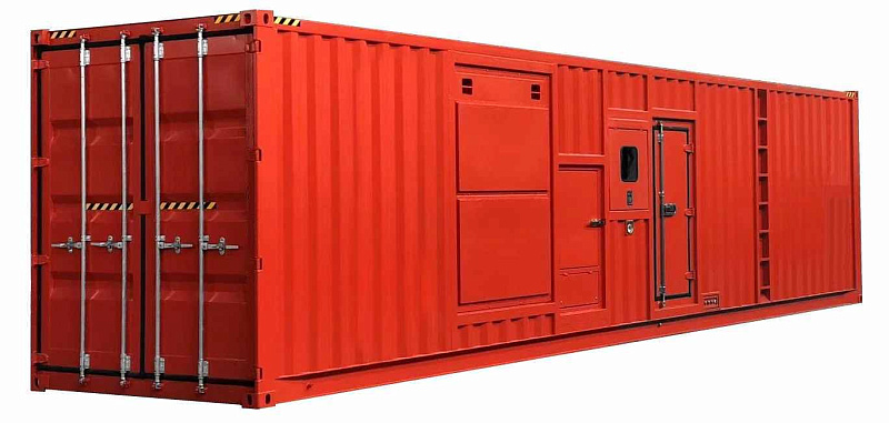 Дизельный генератор MGE P1600CS 6300 В в контейнере ДЭР