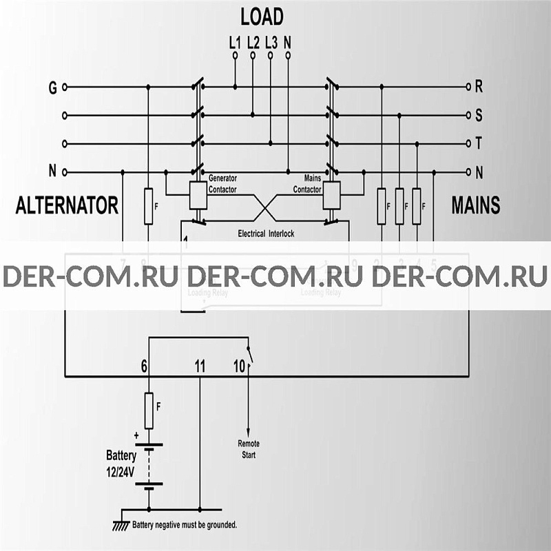 Контроллер Datakom DKG171 ДизельЭнергоРесурс