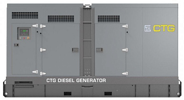 Дизельный генератор CTG 313D в кожухе ДизельЭнергоРесурс