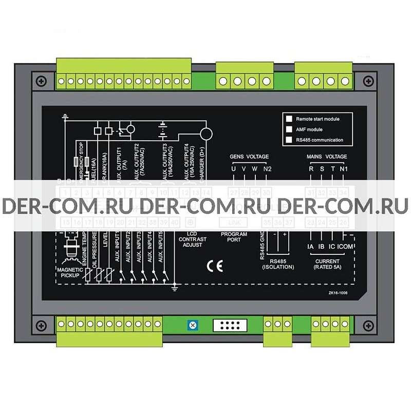 Контроллер Smartgen HGM6120U ДизельЭнергоРесурс