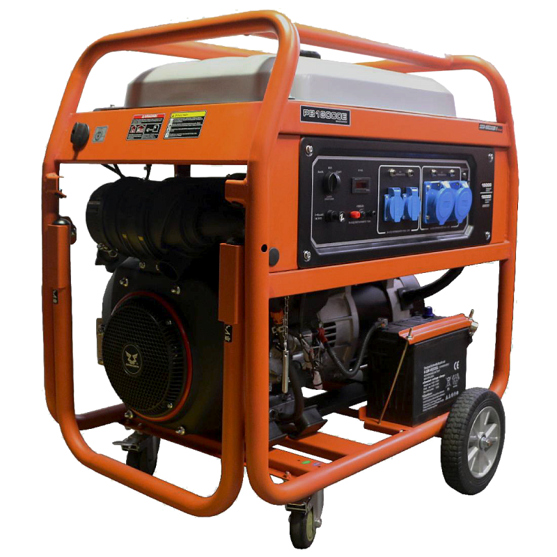 Бензиновый генератор Zongshen PB 18000 E ДизельЭнергоРесурс