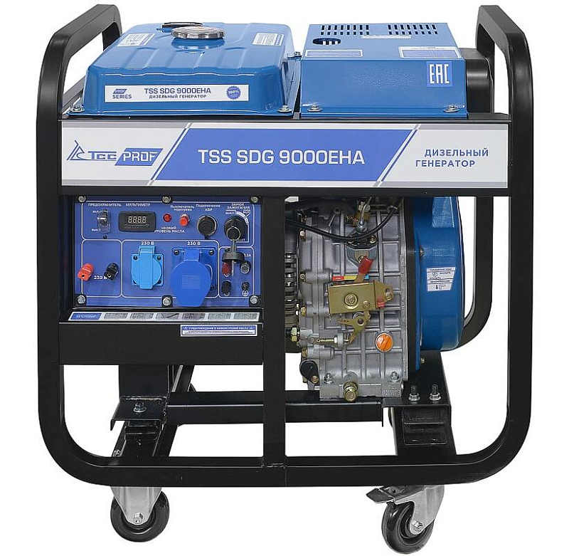 Дизельный генератор ТСС SDG 9000EHA ДизельЭнергоРесурс