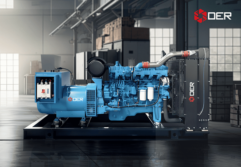 Дизельный генератор DER-120W на базе двигателя Weichai в контейнере ДизельЭнергоРесурс